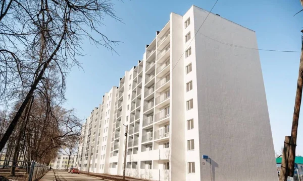 В городе Чайковском Пермского края построен девятиэтажный многоквартирный дом