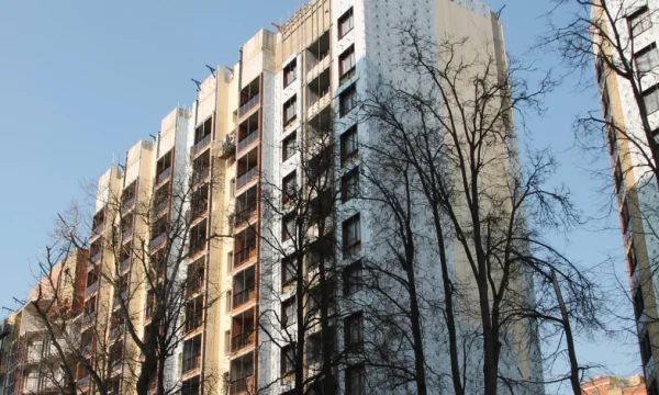 На втором корпусе проблемного ЖК &laquo;Воскресенское&raquo; завершен демонтаж строительного крана