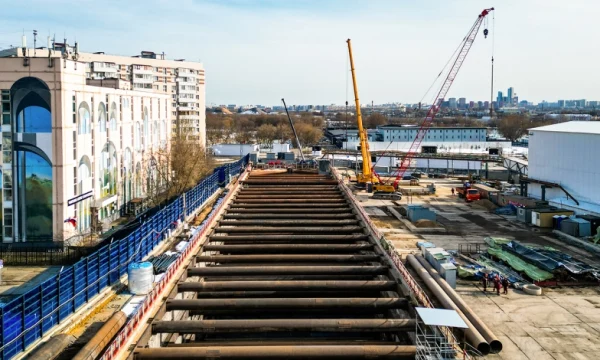 Владимир Ефимов: завершена разработка котлована будущей станции &laquo;Кленовый бульвар&raquo; Бирюлевской линии метро