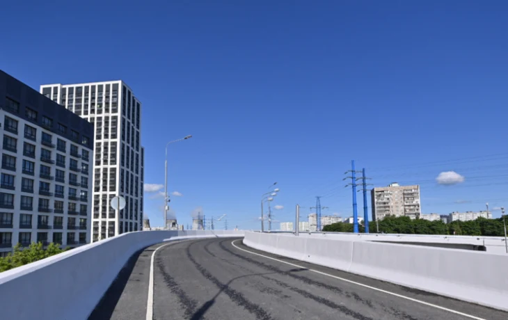 Владимир Ефимов: завершено строительство съездов между МСД и улицей Подольских Курсантов Владимир Ефимов: завершено строительство съездов между МСД и улицей Подольских Курсантов