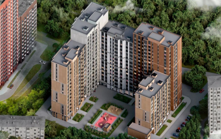 Начались работы по возведению монолитных конструкций дома по программе реновации в районе Царицыно