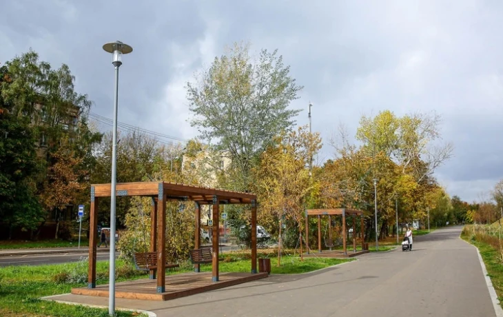 Общественное пространство создадут в районе Отрадное в рамках КРТ
