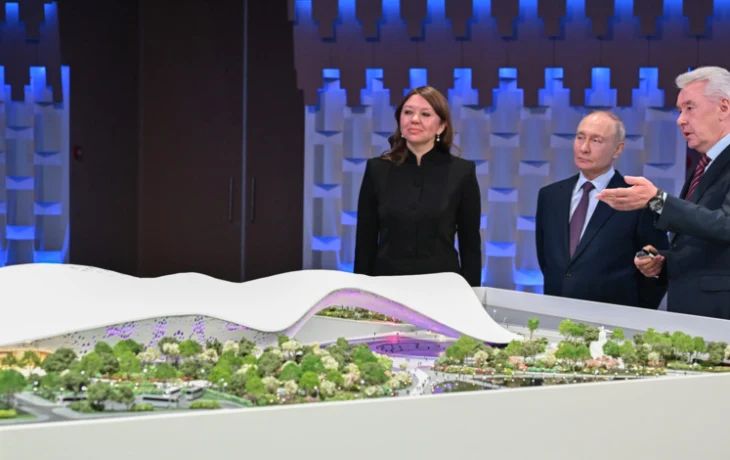 Владимир Путин и Сергей Собянин дали старт строительству национального центра &laquo;Россия&raquo;