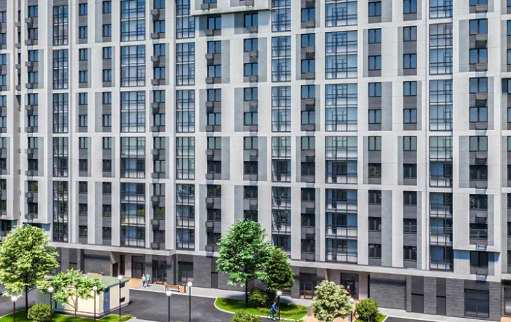 В районе Даниловский возводят надземную часть дома по программе реновации