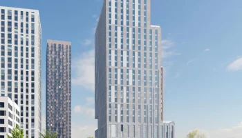 Деловой центр с кафе и супермаркетом в Метрогородке построят в 2026 году