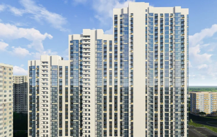 На улице Бехтерева строят дом по программе реновации на 612 квартир