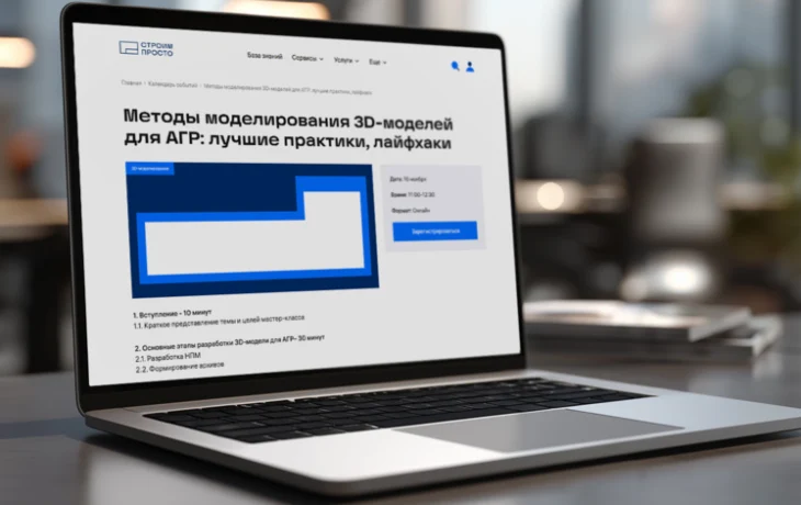 Более 20 бесплатных семинаров по подготовке 3D-моделей провели в 2025 году