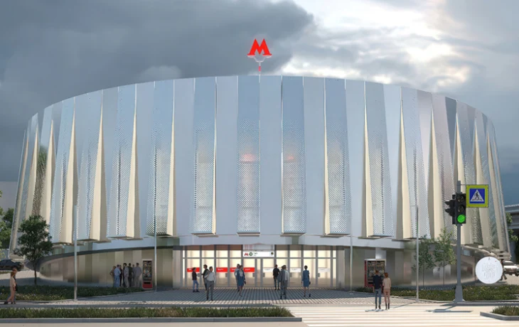 Владимир Ефимов: облик наземных павильонов станции метро &laquo;ЗИЛ&raquo; напомнит о прошлом завода