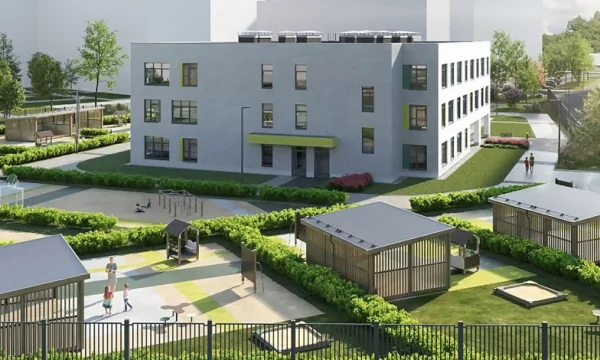 Владимир Ефимов: в строящемся детском саду во Внукове начались отделочные работы Владимир Ефимов: в строящемся детском саду во Внукове начались отделочные работы