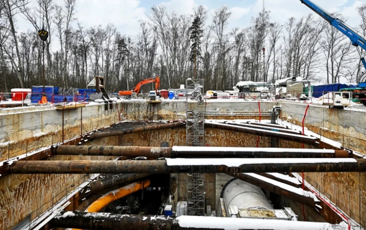 Владимир Ефимов: на строящейся станции &laquo;Сосенки&raquo; Троицкой линии метро началась разработка грунта