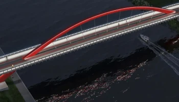 Владимир Ефимов: завершен подготовительный этап строительства пешеходного моста в сторону Филевского Парка