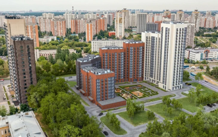 Жилой комплекс построили в рамках реновации в районе Люблино