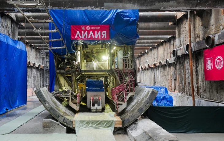 Началась проходка тоннеля между станциями метро &laquo;Серебряный Бор&raquo; и &laquo;Строгино&raquo; &ndash; мэр