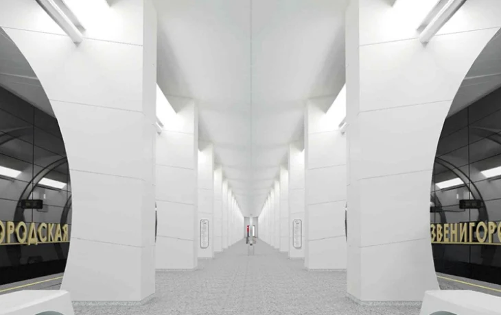 Владимир Ефимов: в отделке станции метро «Звенигородская» используется сибирский гранит Владимир Ефимов: в отделке станции метро «Звенигородская» используется сибирский гранит