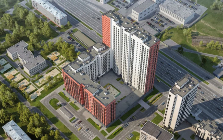 В Нагорном районе ведется строительство жилого дома по программе реновации