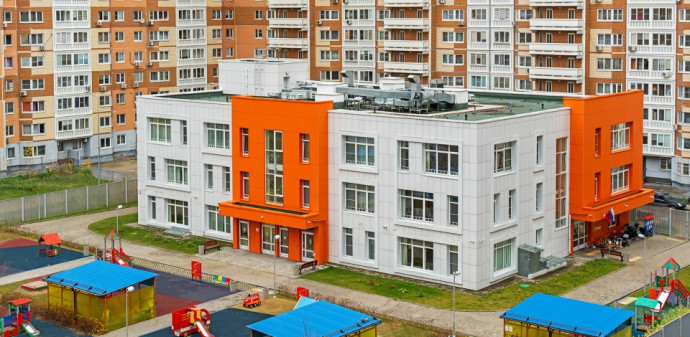 Шесть детских садов построили на севере столицы с 2020 года