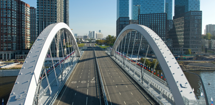 В 2025 году в Москве построили три автомобильных моста