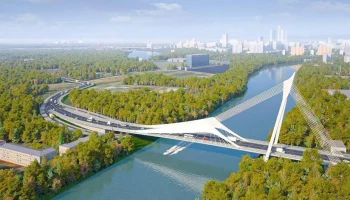 Собянин: «мост-парус» через Москву-реку возведут на западе столицы