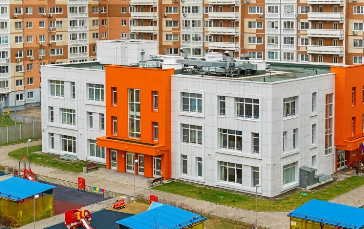 Шесть детских садов построили на севере столицы с 2020 года
