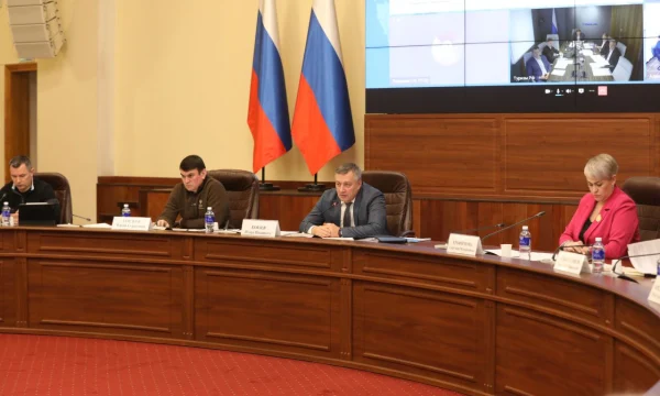 Замминистра Юрий Гордеев и Губернатор Иркутской области Игорь Кобзев обсудили реконструкцию КОС в регионе