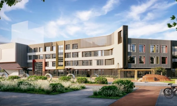 Владимир Ефимов: завершили монолитные работы в образовательном комплексе с уличным кинотеатром в Коммунарке Владимир Ефимов: завершили монолитные работы в образовательном комплексе с уличным кинотеатром в Коммунарке