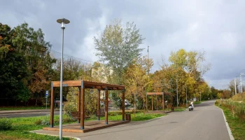 Общественное пространство создадут в районе Отрадное в рамках КРТ