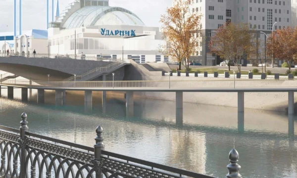 Сергей Собянин: стартовало возведение пешеходного моста на Болотной набережной