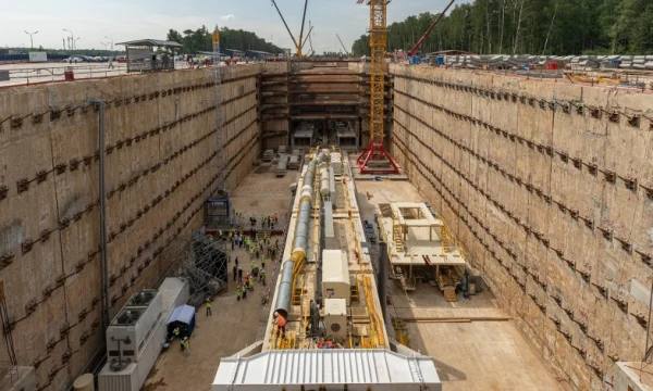 Сергей Собянин: стартовало строительство станции &laquo;Каспийская&raquo; Бирюлевской линии метро