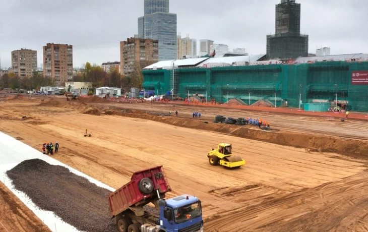 Реконструкция Центрального Московского ипподрома выполнена почти на 40%