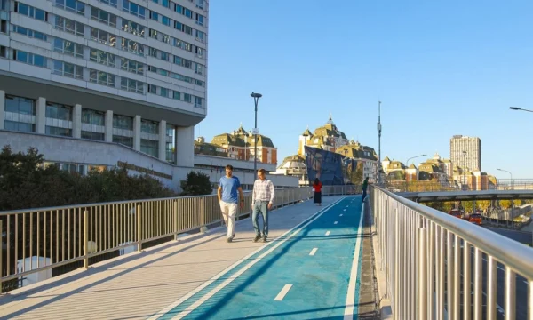 Сергей Собянин: велопешеходный мост свяжет Живописную улицу и Щукинский полуостров Сергей Собянин: велопешеходный мост свяжет Живописную улицу и Щукинский полуостров