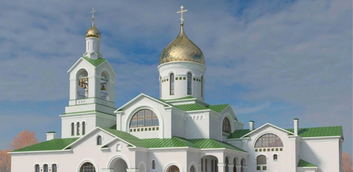 Строительство каменного храма Воздвижения Креста Господня начнется в районе Митино до конца года