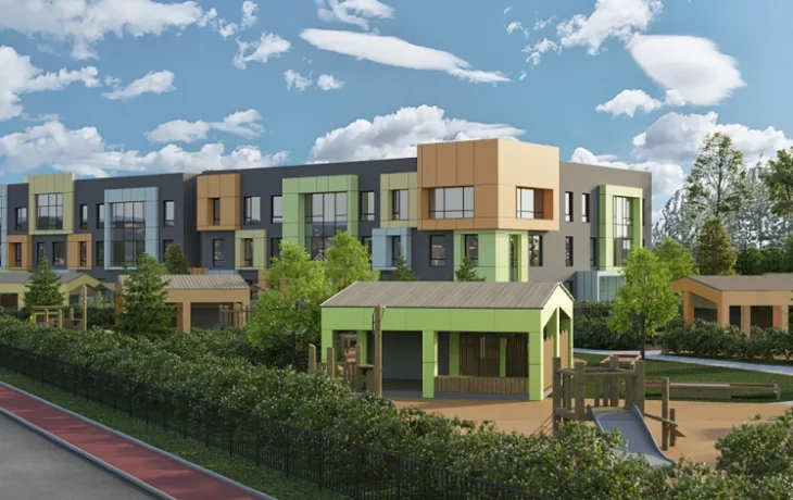 В районе Филимонковский завершились работы по остеклению детского сада на 350 мест