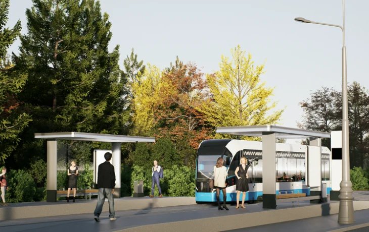 Владимир Ефимов: пересадочный узел с разворотным кольцом для трамваев появится в районе Ивановское