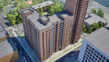 В районе Соколиная Гора строится дом по программе реновации