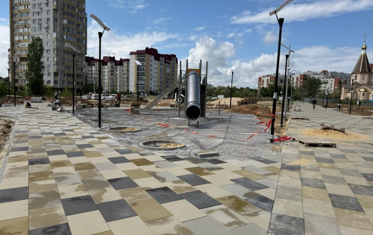 В Волгоградской области обновляются общественные территории