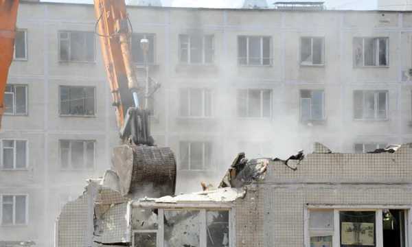 Почти 70 старых домов снесли по реновации на востоке столицы