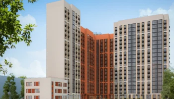 Завершается устройство фасада жилого комплекса по реновации в Кузьминках