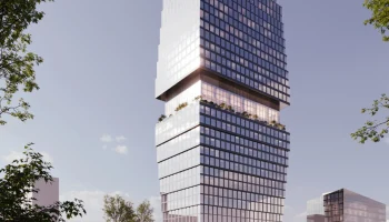 Начались монолитные работы в бизнес-центре на западе Москвы