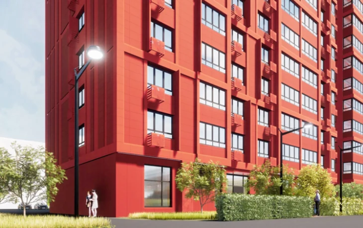 Дом по реновации на 262 квартиры возводится на Госпитальном Валу