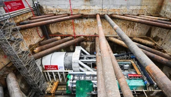 Сергей Собянин: на Троицкой линии метро началась проходка второго тоннеля от &laquo;Новомосковской&raquo; до станции &laquo;Сосенки&raquo;