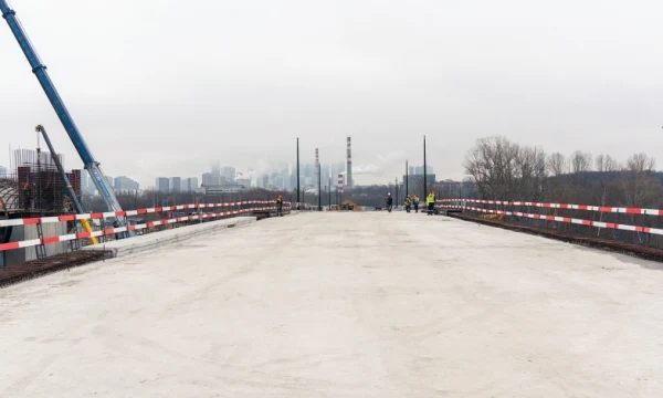 Стартовал второй этап реконструкции участка Киевского шоссе