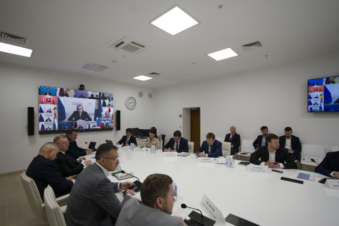 В Минстрое России прошло еженедельное совещание с регионами и ГРБС