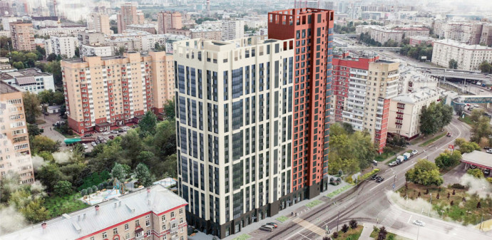 Дом на 272 квартиры возводится по программе реновации на улице 7-я Кожуховская