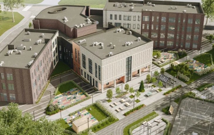 Собянин: школа на 550 учеников строится в Метрогородке