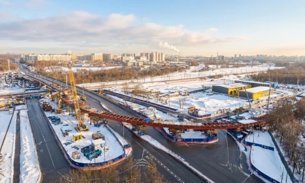 Сергей Собянин рассказал о строительстве путепровода через МЦД-2 на юге столицы