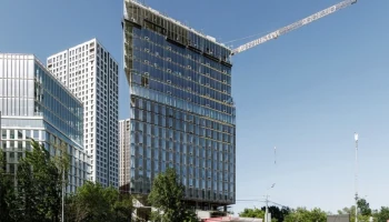 Бизнес-центр в Обручевском районе возводится под контролем Мосгосстройнадзора