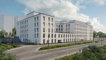 Владимир Ефимов: готовность строящейся детско-взрослой поликлиники в Некрасовке составляет 80 процентов