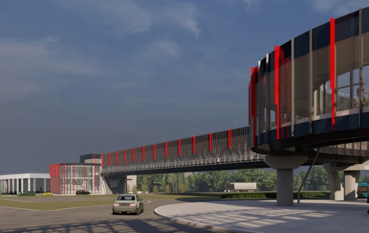 Надземный переход возведут у метро «Корниловская» в ходе благоустройства