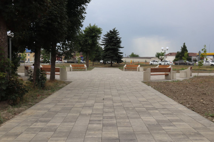 Благоустройство сквера в Нарткале: новый облик городской территории