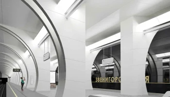 Завершены монолитные работы на платформе станции метро «Звенигородская»